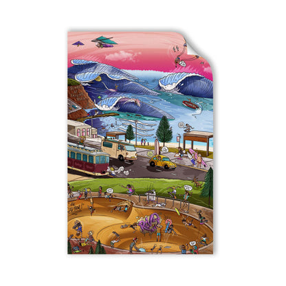 Bar Beach - Gold Bowl Wall Decal
