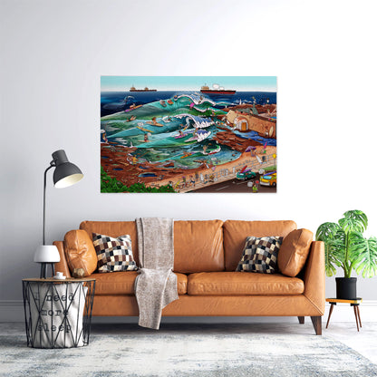 Cowrie Hole Wall Decal