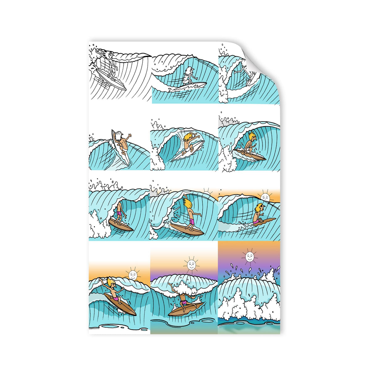 Sequense Sticker Creative Sequence Wall Decal – Mitch Revs Gallery