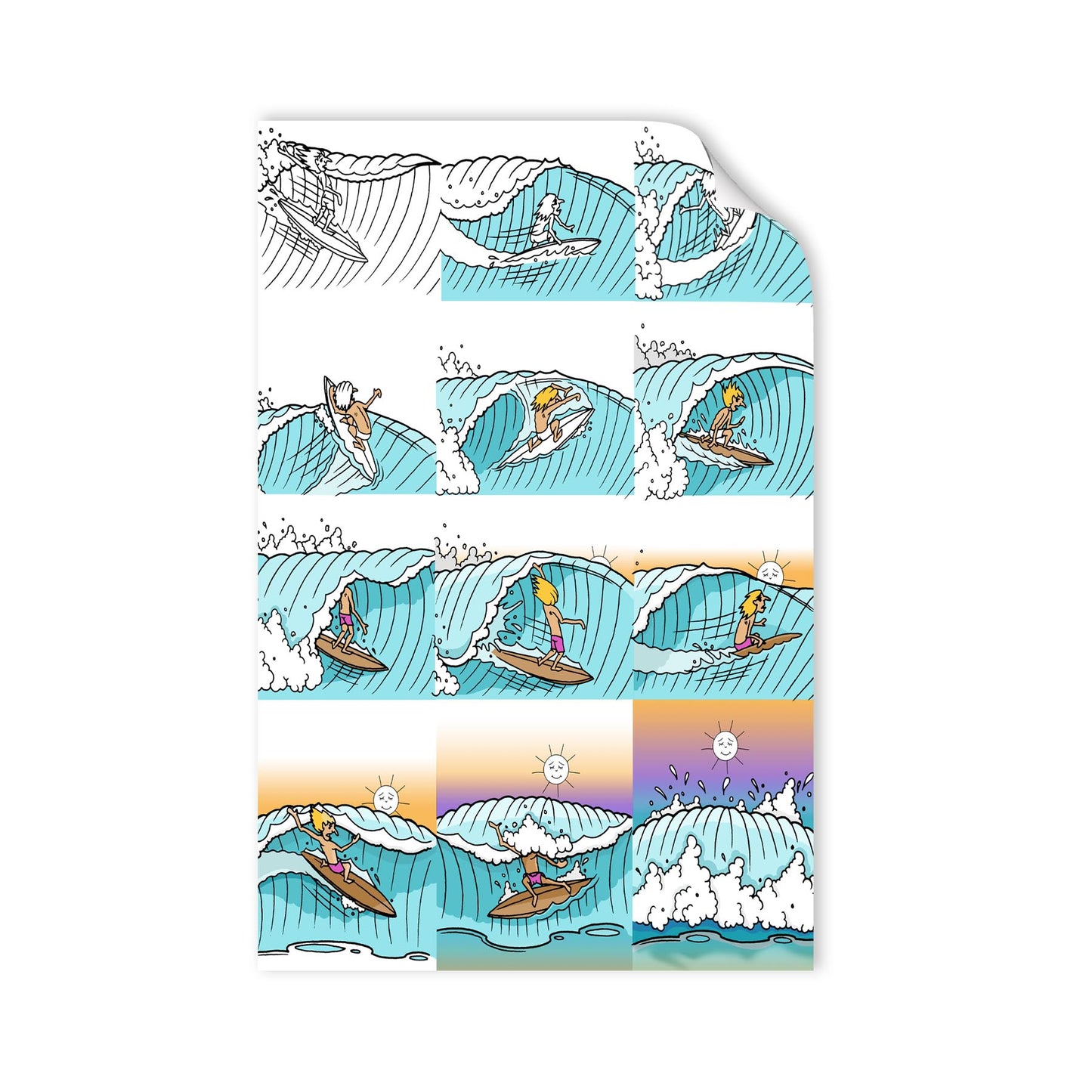Creative Sequence Wall Decal