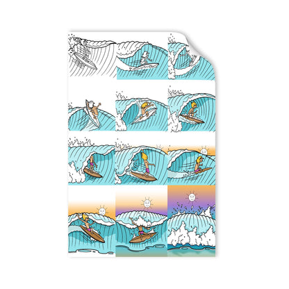 Creative Sequence Wall Decal