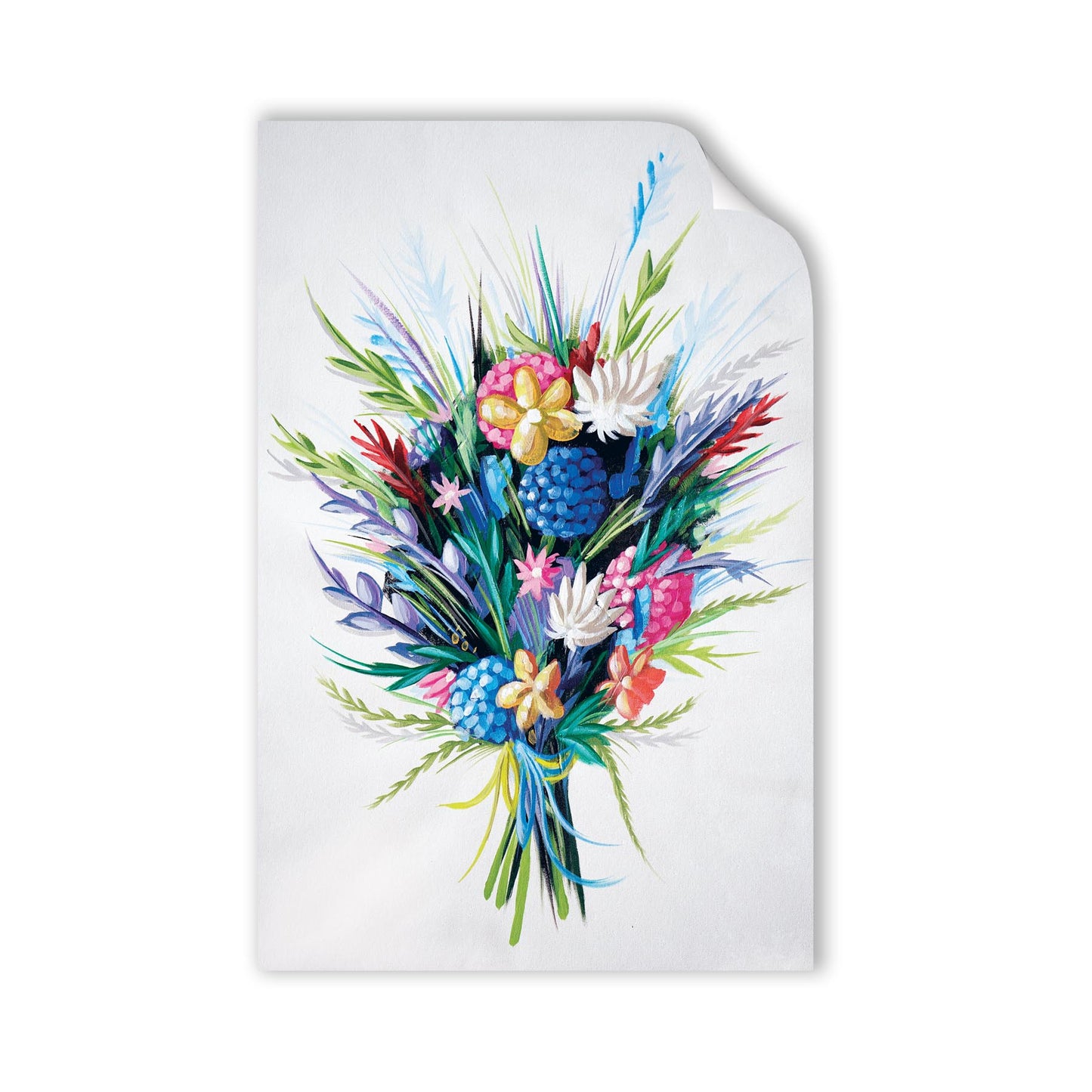 Flowers for 2 Wall Decal