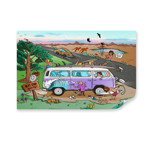 Next Stop Byron Bay Wall Decal