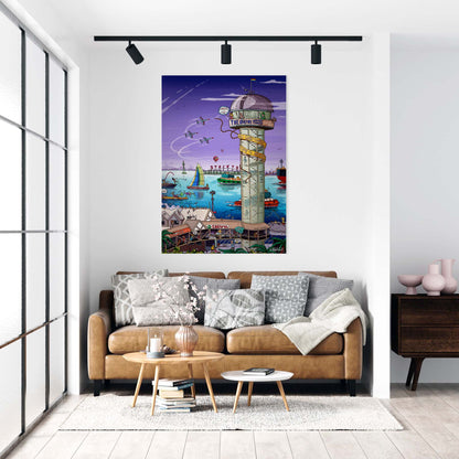 Queens Wharf Tower Wall Decal