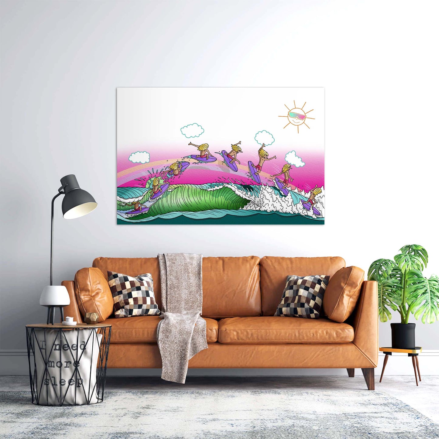 Rainbow Slider Wall Decal