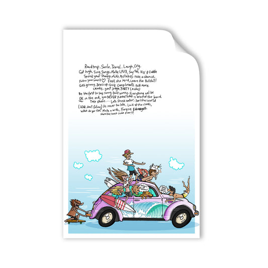 Road Trip 1 Wall Decal